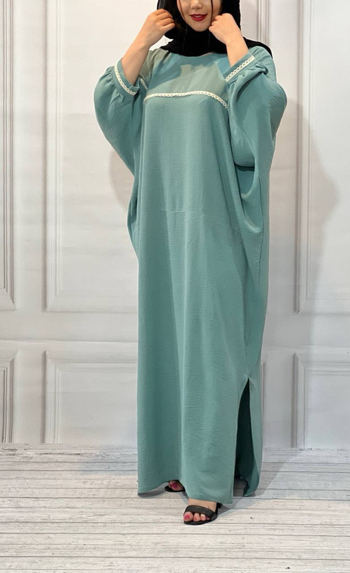 مانتو عبایی زنانه جنس ابروبادی