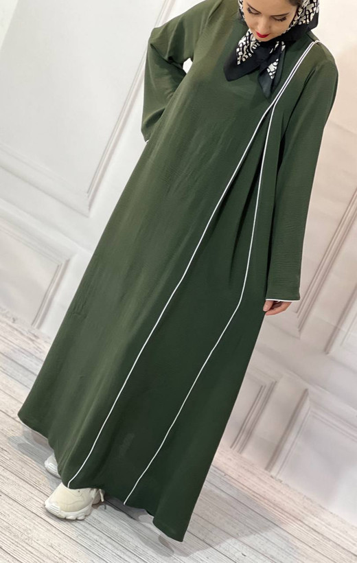 خرید مانتو عبایی دخترانه