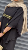 کفتان عبایی ابروبادی زنانه بیگ سایز