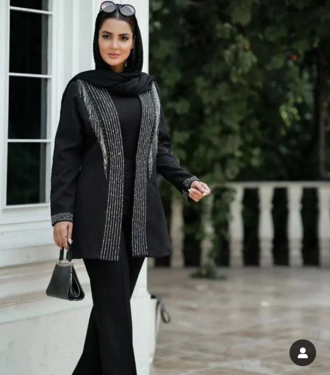 مانتو کتی نگین دار دخترانه مازراتی فری سایز