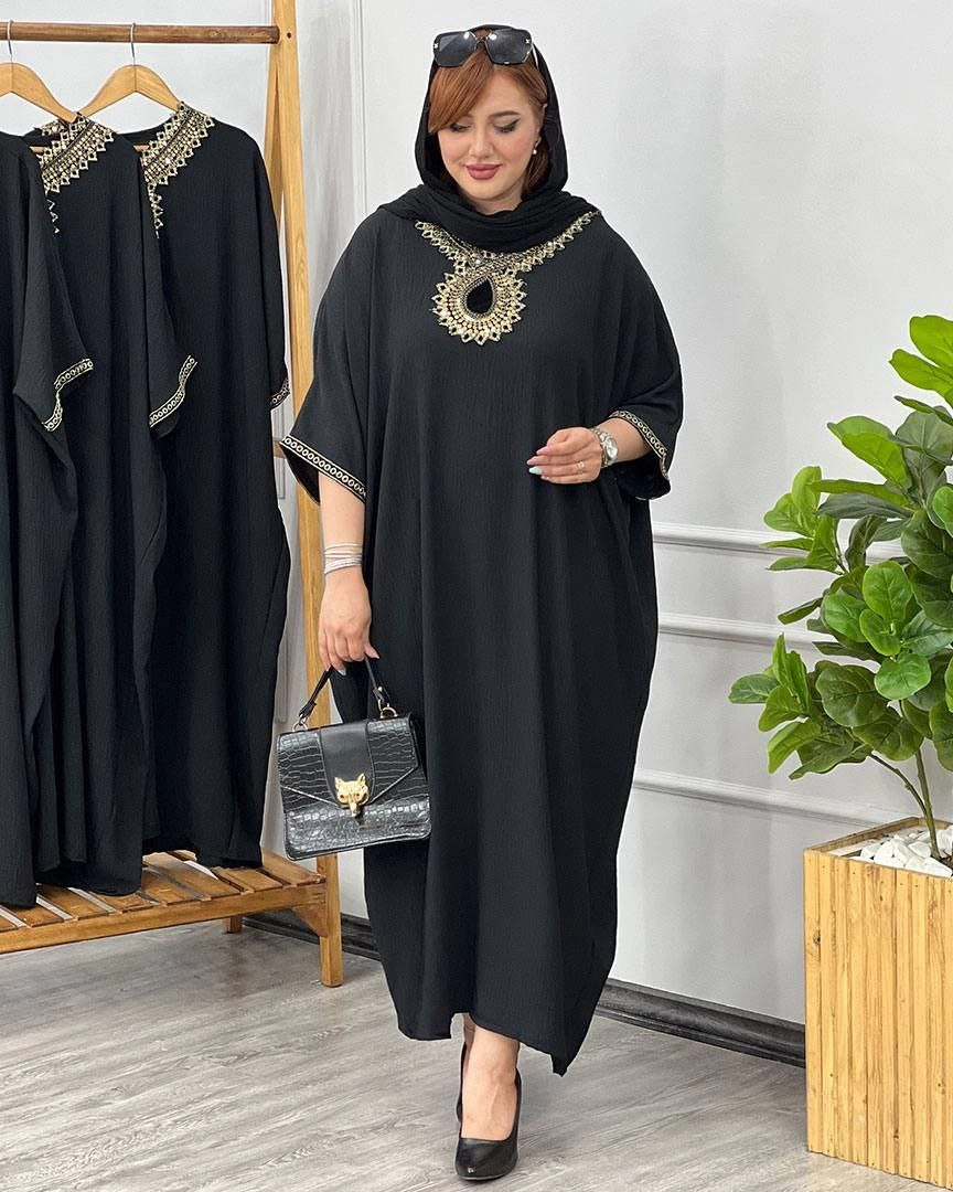 کفتان بلند ابروبادی زنانه بیگ سایز