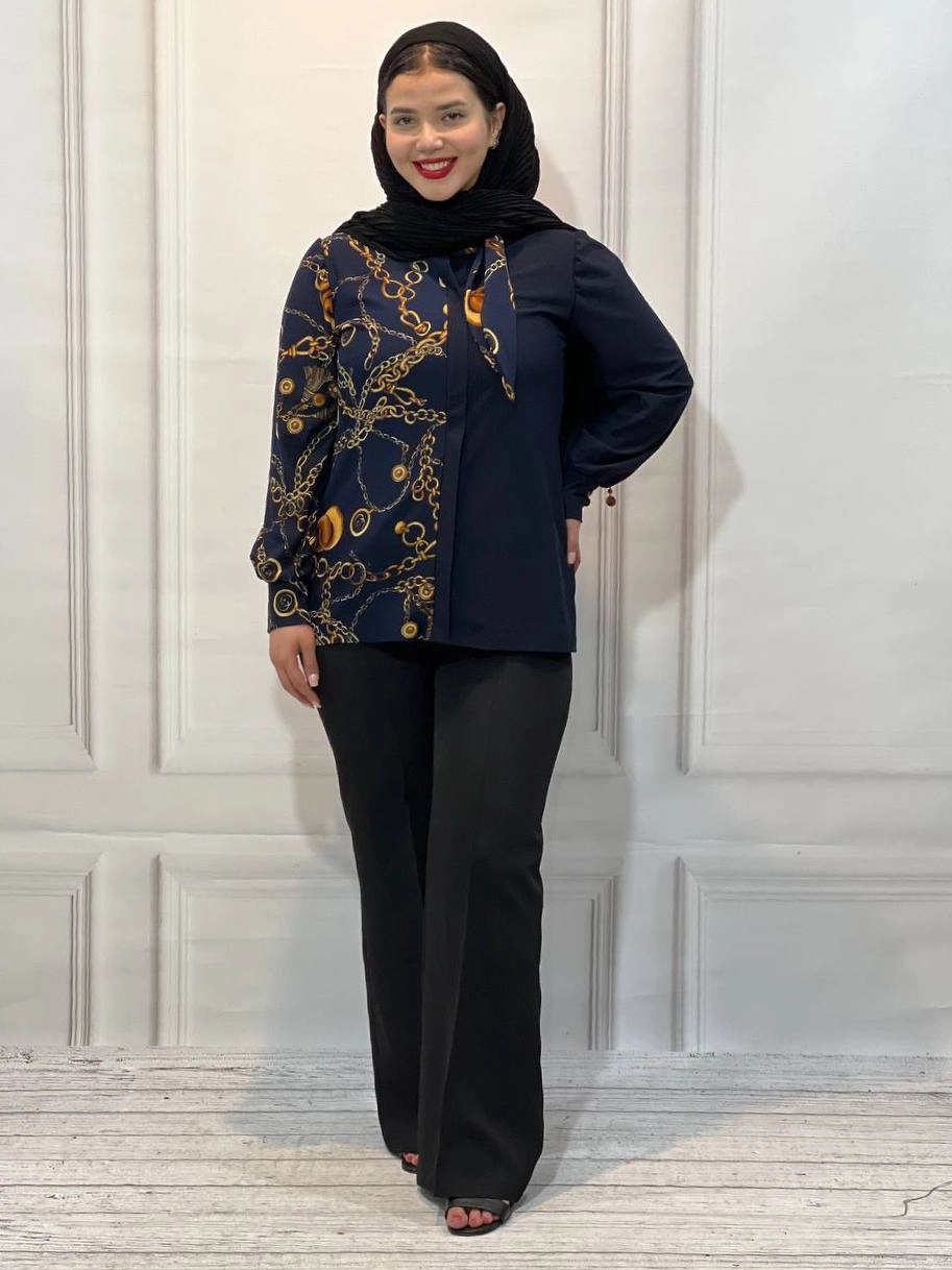 شومیز طرحدار زنانه