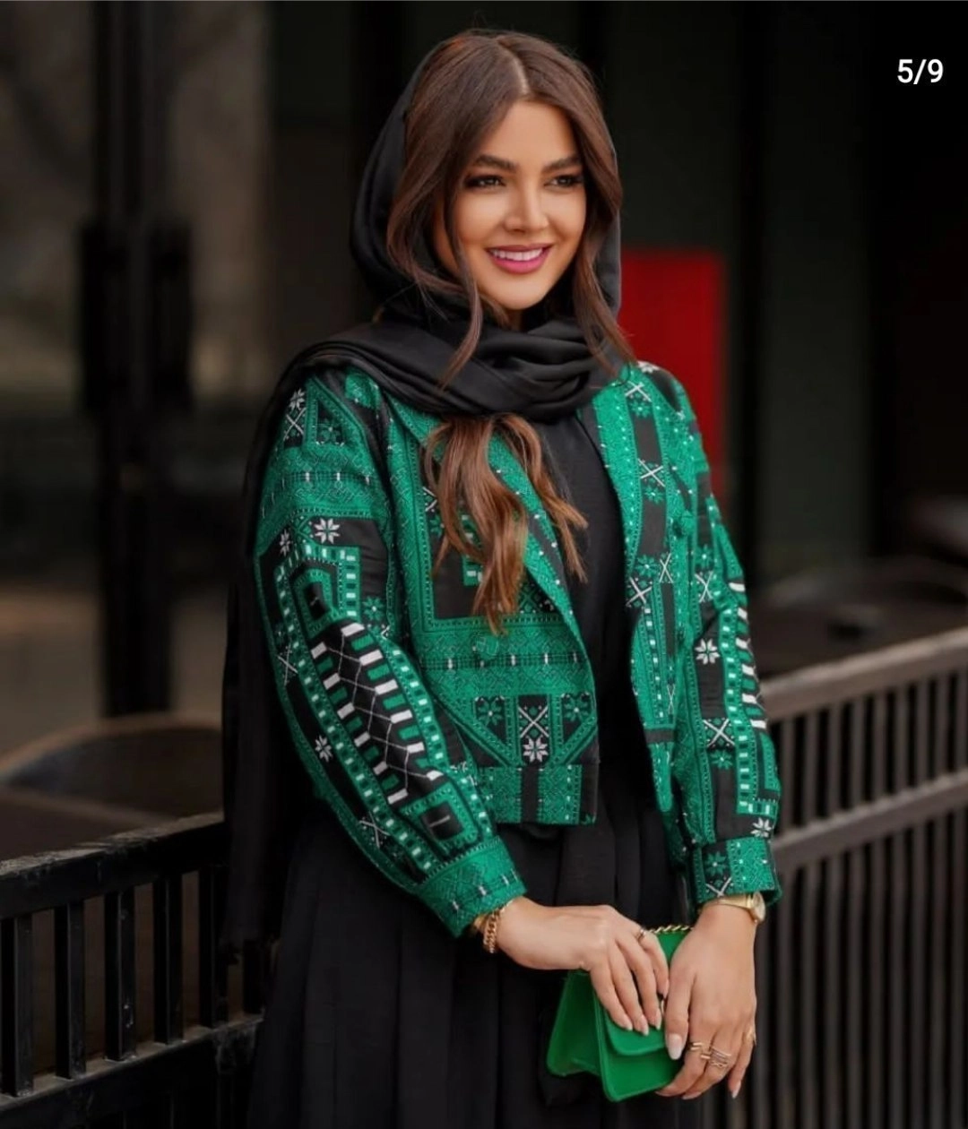 کت سارافون دخترانه تافته سوزن دوزی