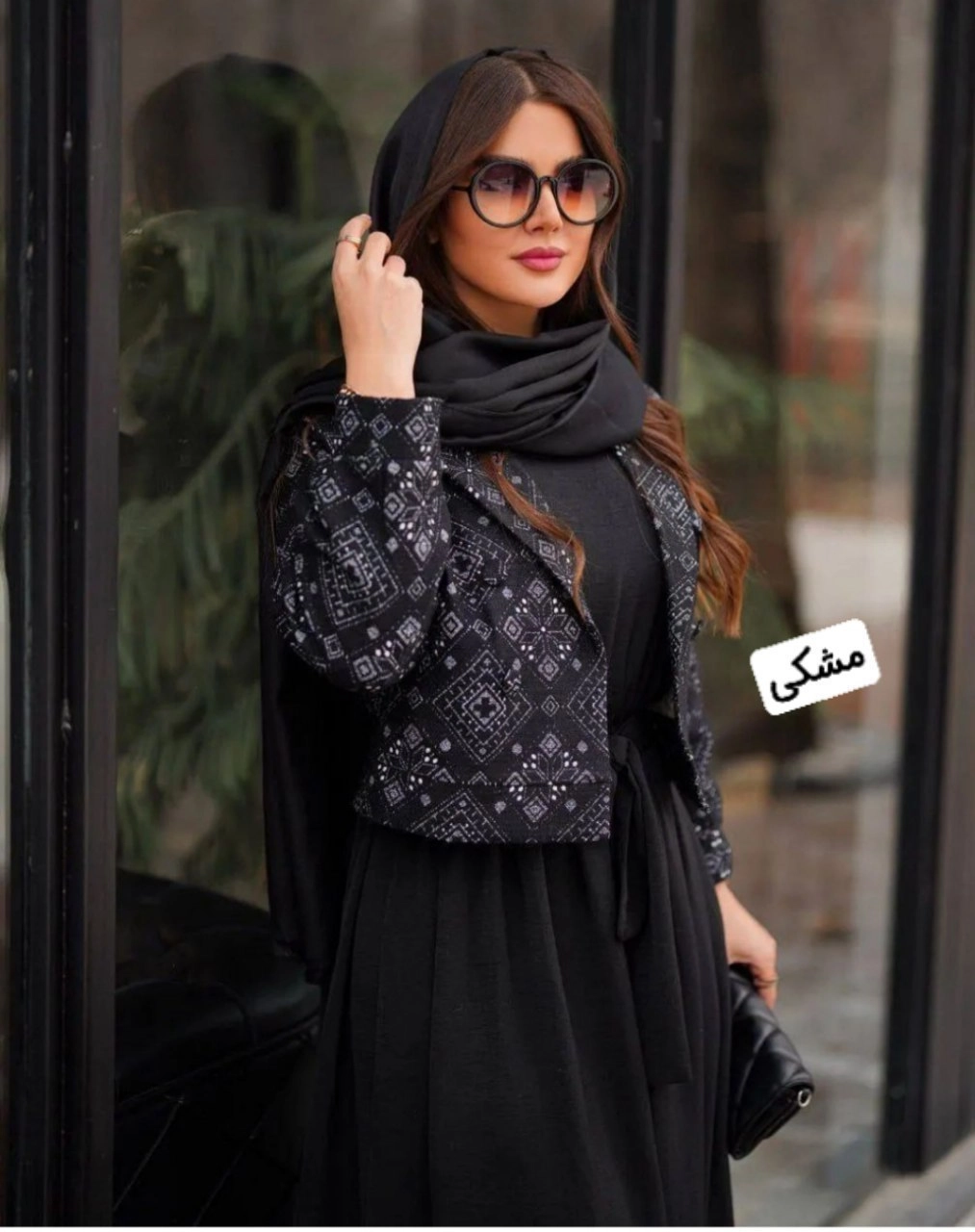کت سارافون دخترانه تافته سوزن دوزی