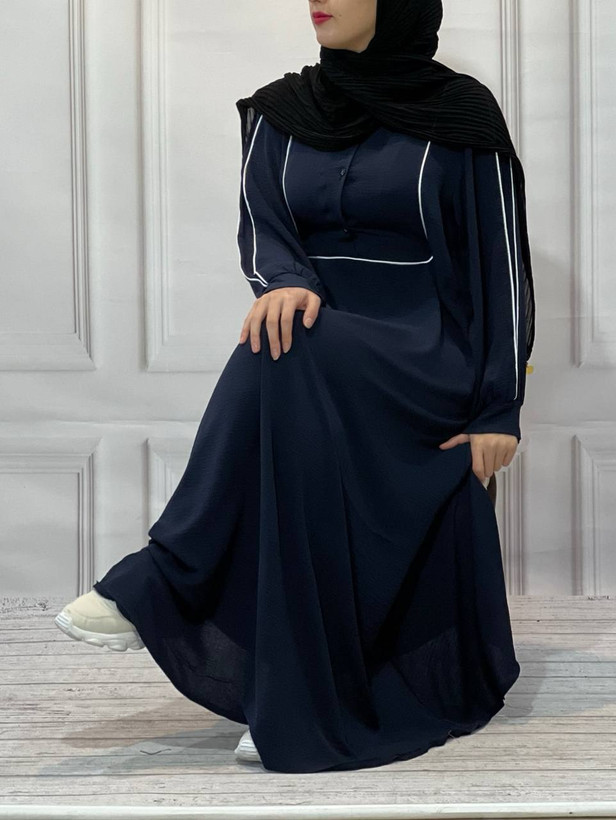 خرید مانتو عبایی بلند زنانه