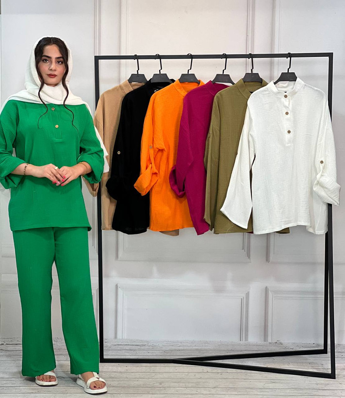 مانتو شلوار سبک و راحت زنانه