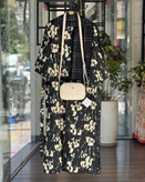 ساحلی گلدار زنانه