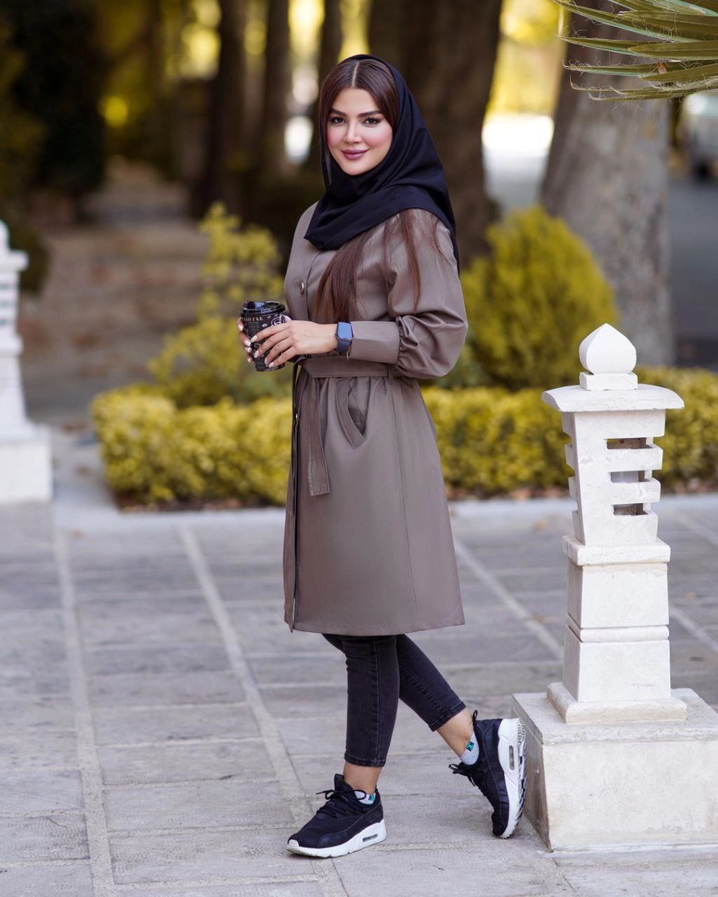 مانتو دانشجویی دخترانه