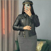 خرید و قیمت کت چرم کوتاه زنانه