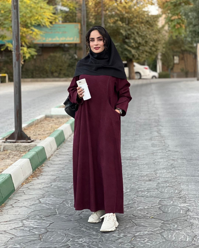 خرید انلاین مانتو عبایی زنانه