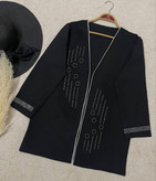 خرید مانتو مشکی زنانه