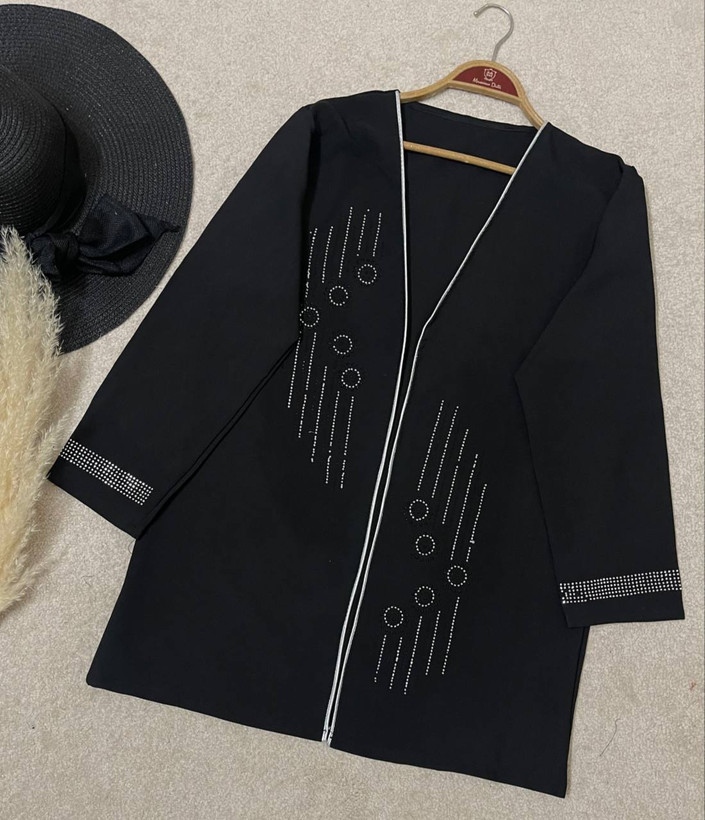 خرید مانتو مشکی زنانه