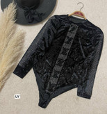 بادی مخمل زنانه شیک