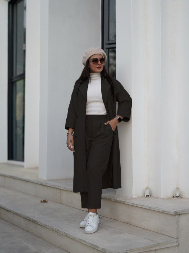 خرید مانتوشلوار ست زنانه