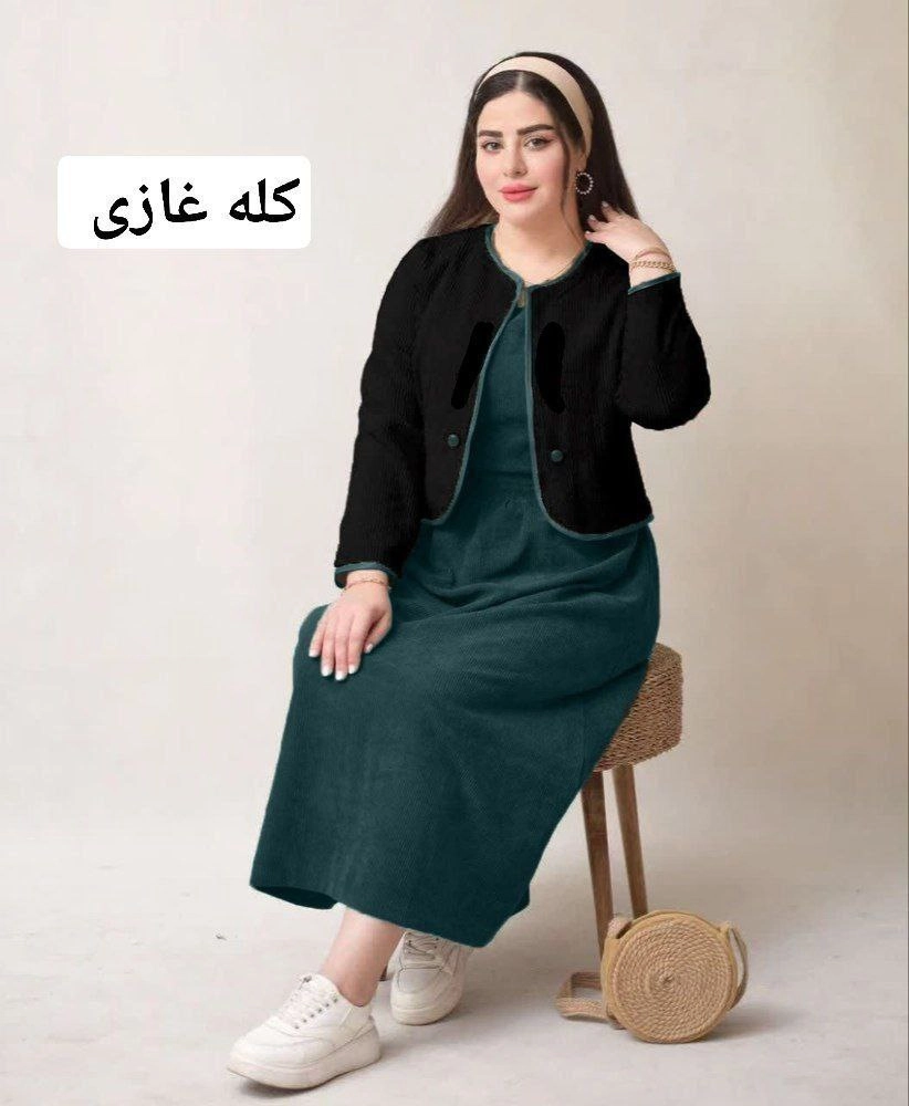 خرید کت سارافون زنانه مخمل  کبریتی