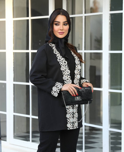 کت زنانه مدل شکوفه جنس مازراتی ارسال رایگان