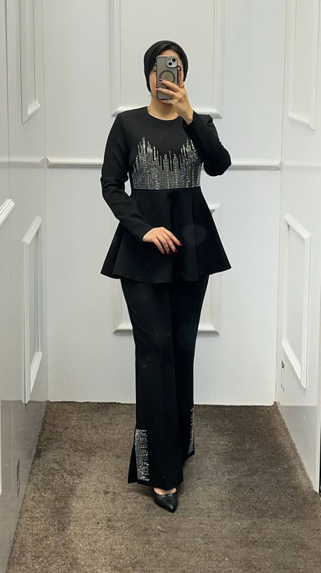 شومیز شلوار ست مجلسی زناه