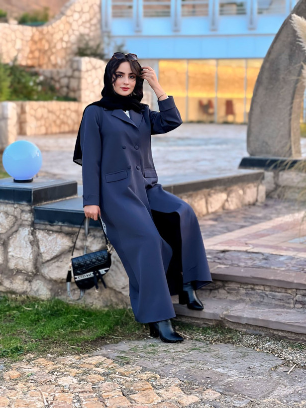 خرید مانتو بلند زنانه پاییزه