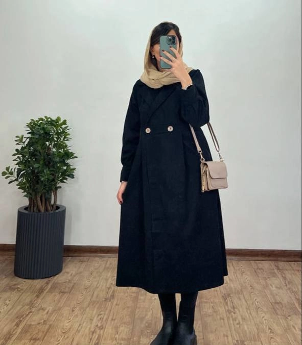 مانتو پاییزه بلند زنانه