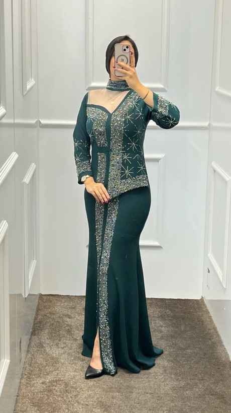 لباس مجلسی بلند زنانه