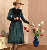 لباس مخمل پاییزه