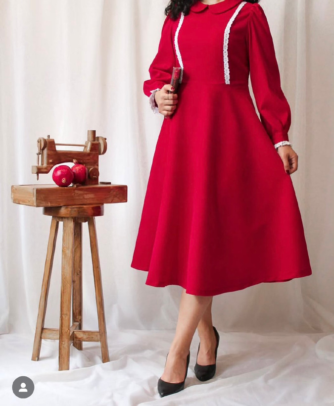 خرید پیراهن عروسکی دخترانه