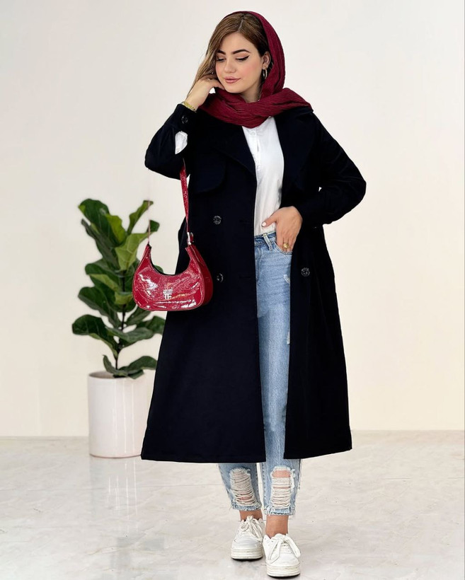 خرید مانتو پاییزه زنانه جنس کتان
