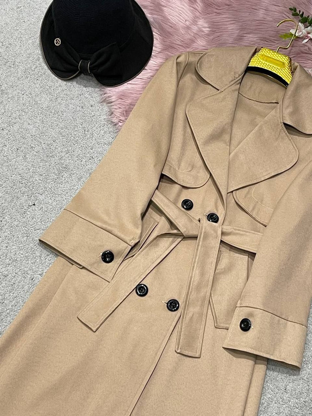 مانتوبلند دخترانه کتان