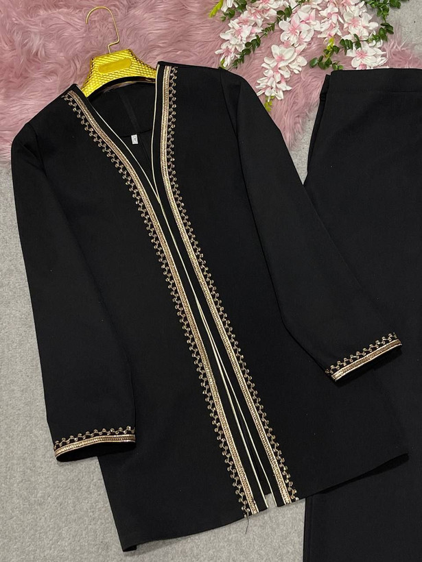 کت شلوار مشکی زنانه
