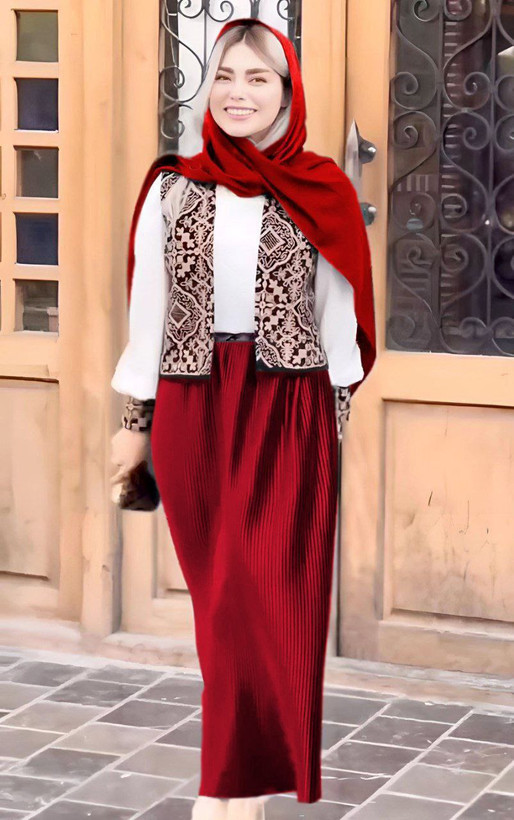 لباس پلیسه دخترانه