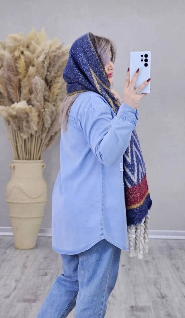مانتو جین زنانه