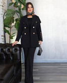 کت شلوار زنانه جنس مازراتی