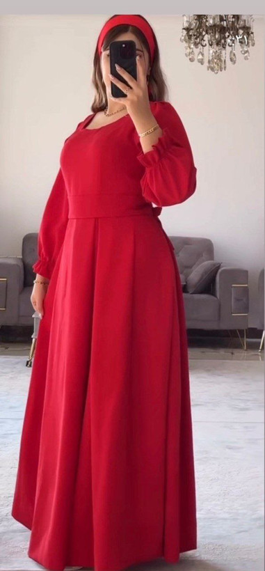 پیراهن بلند زنانه مدل دلبر جنس مازراتی ارسال رایگان