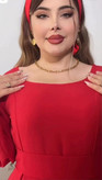 پیراهن بلند زنانه مدل دلبر جنس مازراتی ارسال رایگان