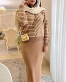 خرید کت دامن بافت زنانه