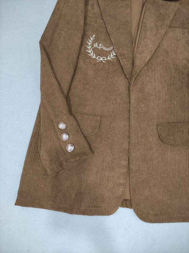 لباس پاییزه دخترانه جنس مخمل کبریتی