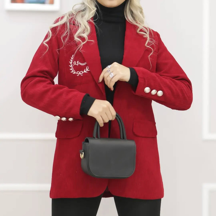 مانتو مخمل زنانه