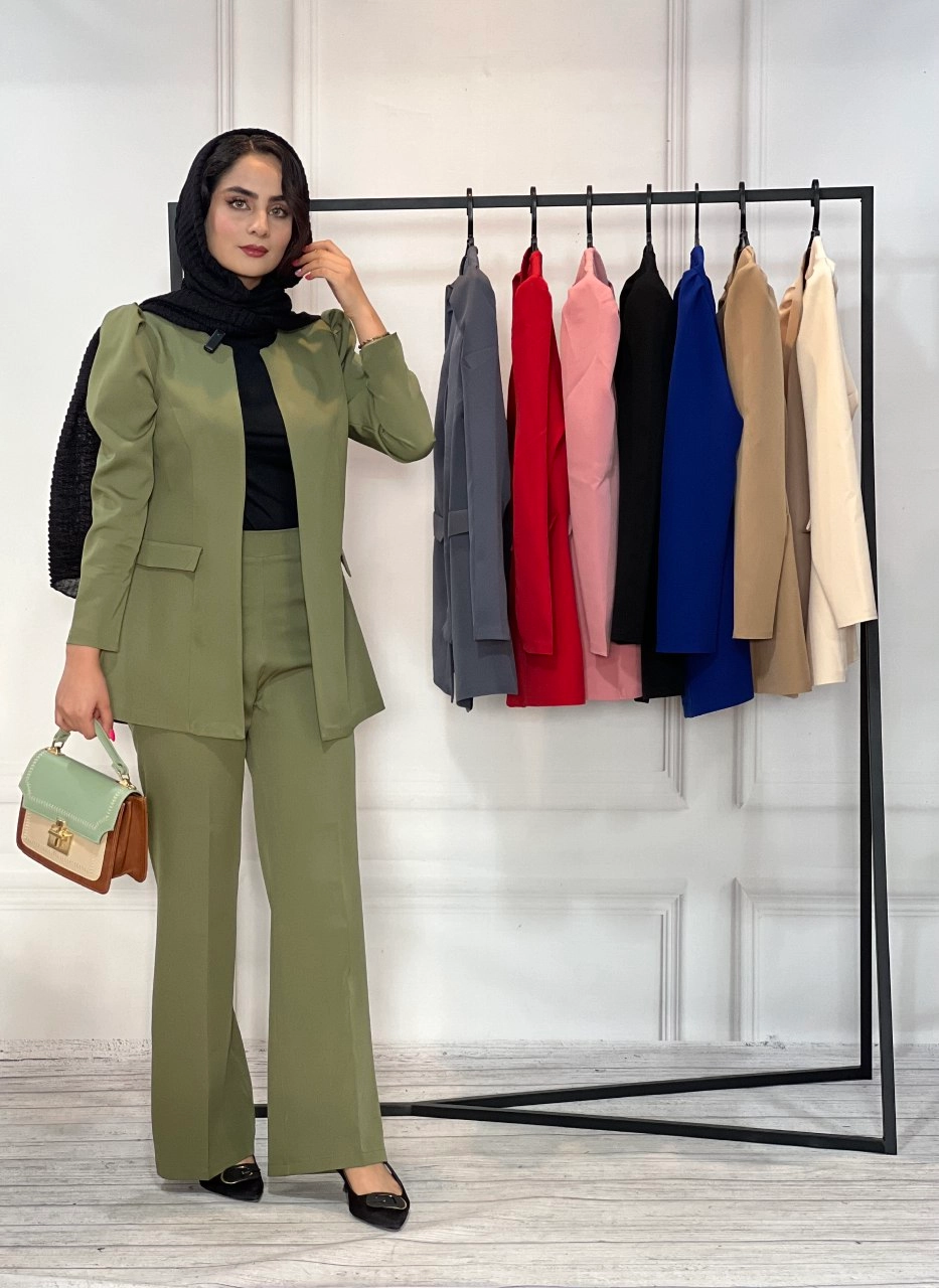 خرید کت شلوار دخترانه جنس مازراتی