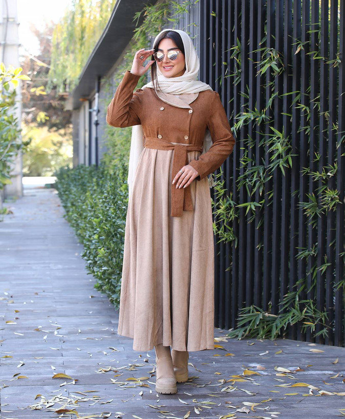 مانتوعبایی شیک زنانه