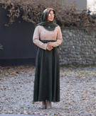 پیراهن مانتویی شیک زنانه