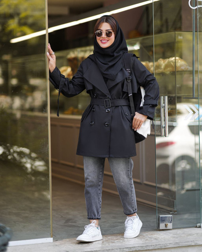 مانتو پاییزه دخترانه