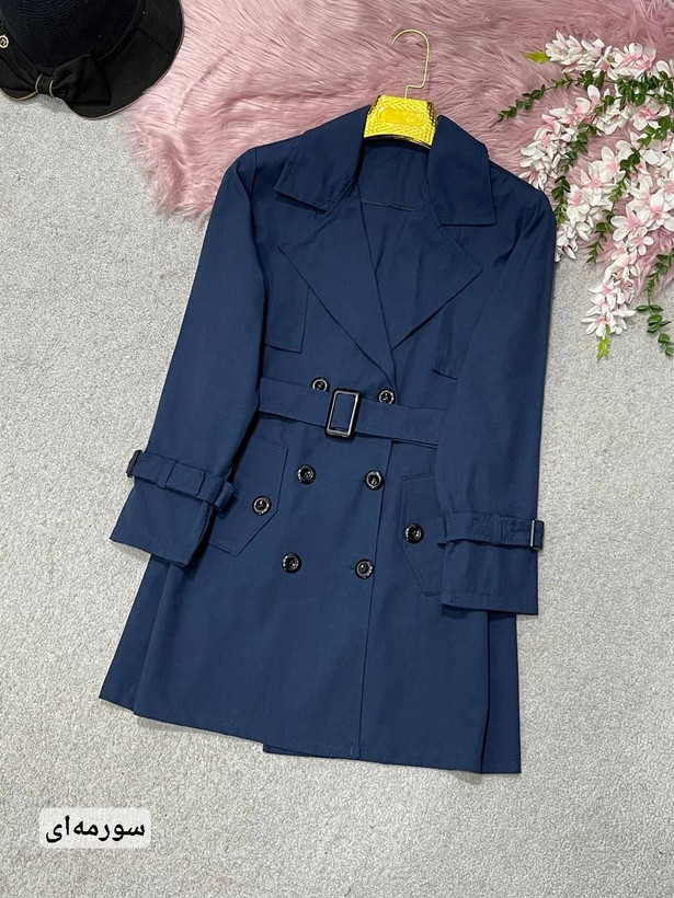 مانتو اسپرت دخترانه جنس کتان