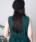 ست کت سارافون دخترانه مخمل کبریتی