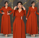 پیراهن بلند زنانه جنس مازراتی