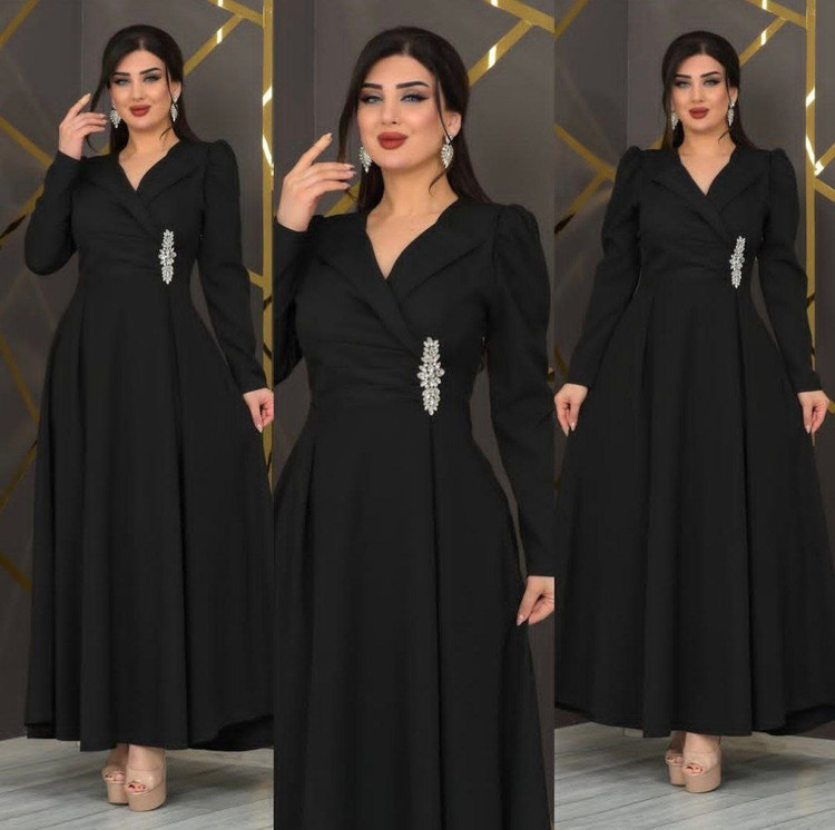 پیراهن بلند مجلسی مدل نارسیس