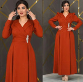 پیراهن بلند زنانه رنگ مشکی