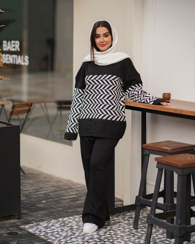 تونیک شلوار ست ساناز