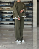 ست بلوز شلوار بافت زنانه