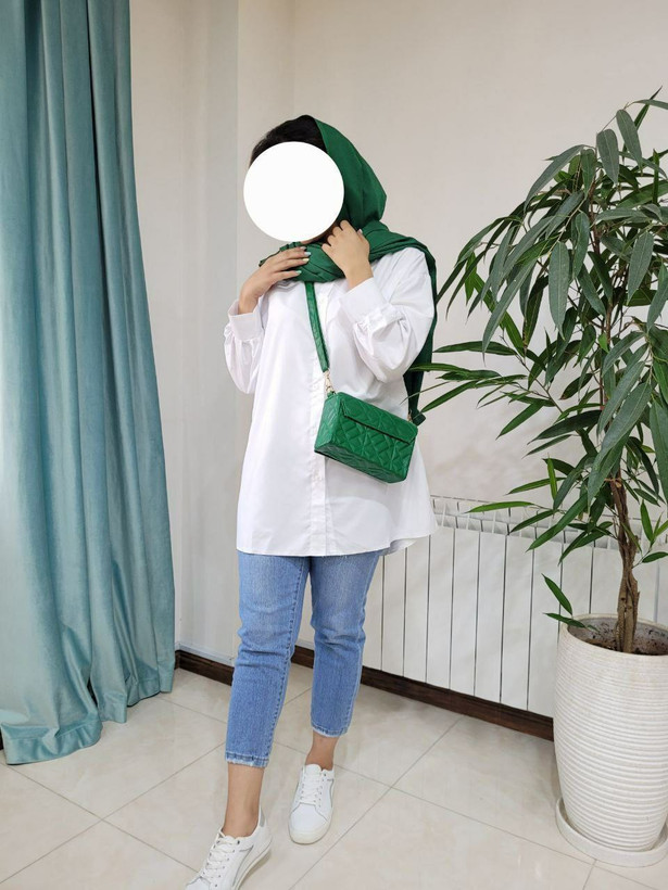 شومیزسفید ساده زنانه