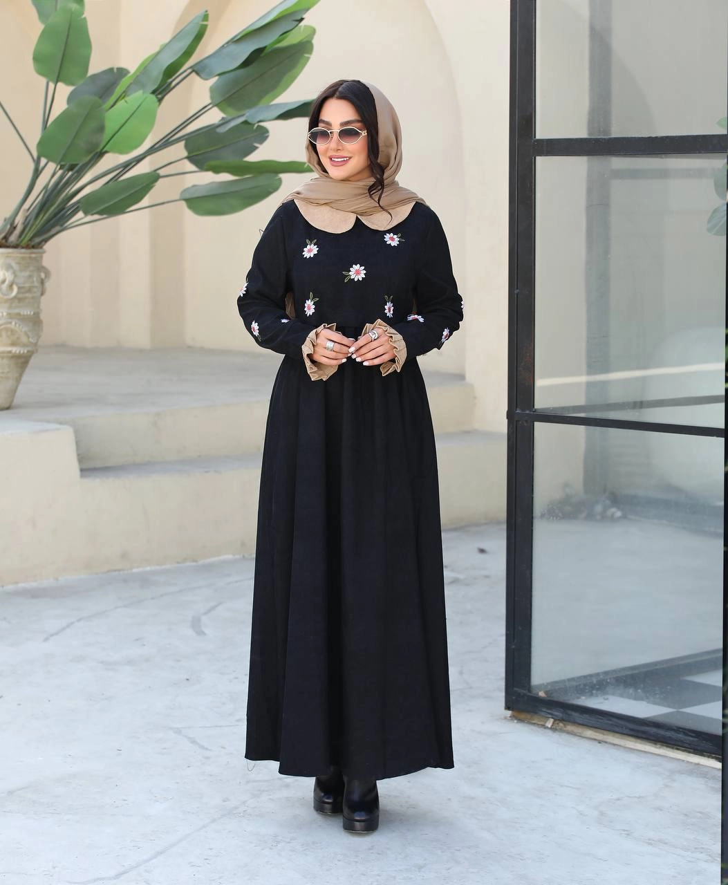 مانتو پیراهنی زنانه بلند